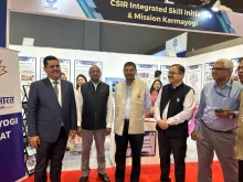 CSIR Integrated Skill Initiative Stall at Mega Exhibition on CSIR Decadal Achievements celebrating 82nd CSIR Foundation Day_September 26, 2023